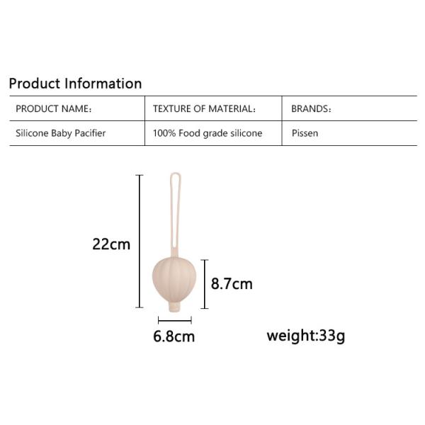 Hot Air Balloon Silicone Pacifier Case , Eco Friendly Dummy Holder Case OEM