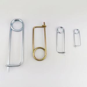 Zinc plating Spring Wire Coiled Tension Safety Pin, Safety Pin Wire