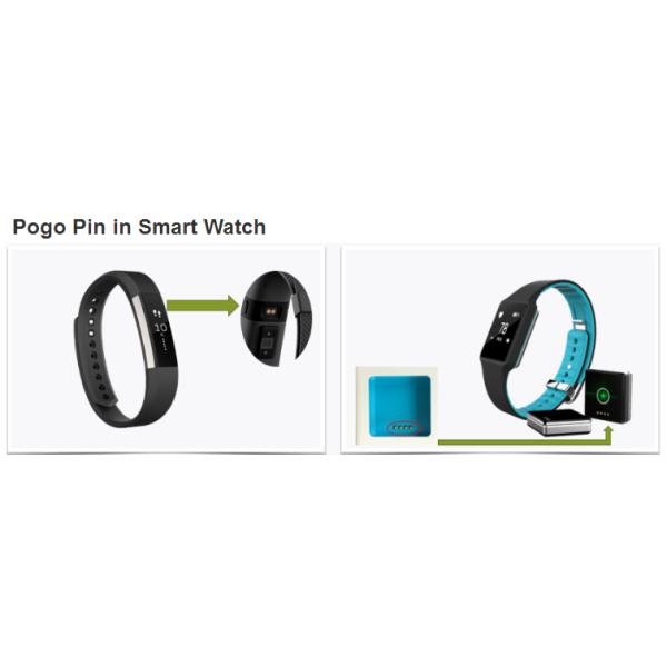Vertical Connection RF Coaxial Connectors / Pogo Pin Connector 36V 15A Max Current Rating