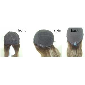 14 Inches European Virgin Hair Jewish Wigs Natural Color Natural Straight Big