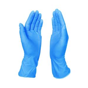 FDA approved medical blue examination powder free disposable nitrile gloves