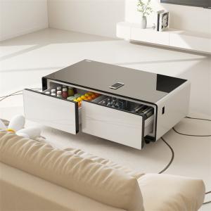 Multifunctional Refrigerator with Refrigerated Drawer Cabinet Coffee Table