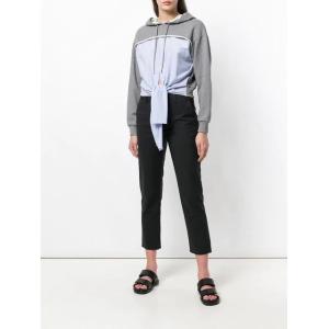 Custom Tie Front Hoodies Sweatshirts For Women