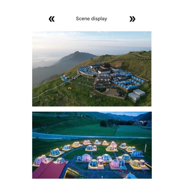 Outdoor star room Villa home leisure room full landscape sun room