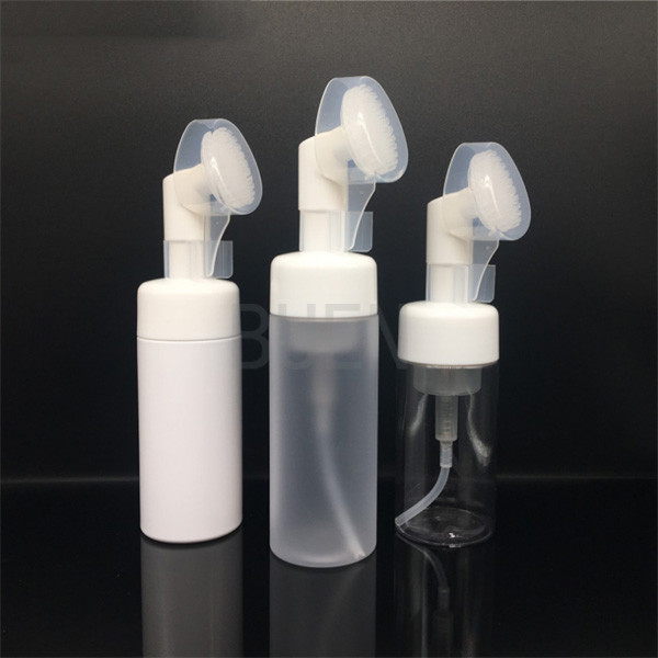 Buy Customized Plastic Foam Pump Facial Brush Dispenser Pump 43mm PETG at wholesale prices