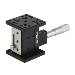 25mm Travel Manual Lab Jack Micrometer Head Large Bearing Capacity