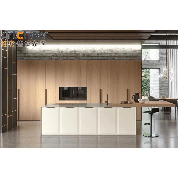 Modern Particleboard Inox Storage Industrial Stainless Steel Kitchen Cabinet with Door