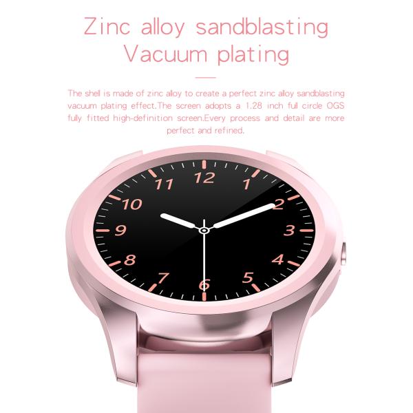 1.28inch Full Touch Smartwatch Heart Rate Blood Pressure Blood Oxygen