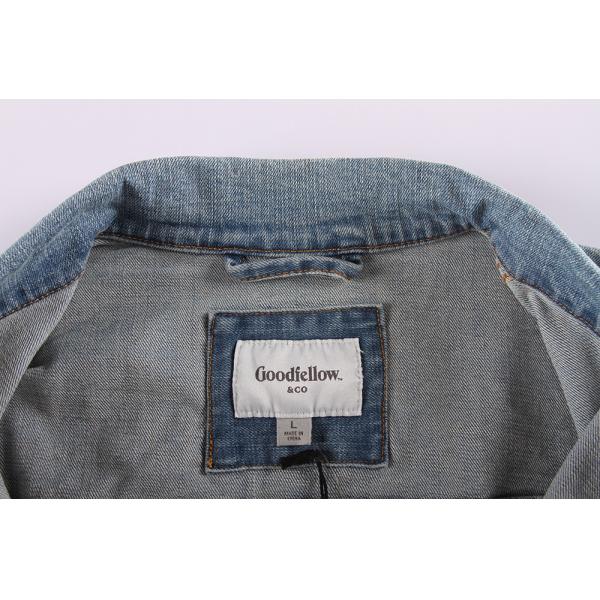 98% Algodon 2% Spandex Men'S Denim Jacket M L XL 2XL