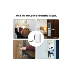 Lightweight 108g House Security Alarm , Wireless Vibration Security Alarm