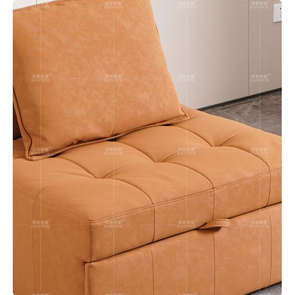 BN Single Puff Sofa Bed Living Room Retractable Single Sofa Bed Recliner Multifunctional Dual-Purpose Sofa Bed