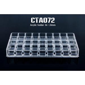 Acrylic Bottle Holder Tattoo Accessories Plastic Lipstick Display Nail Polish