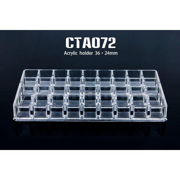 Acrylic Bottle Holder Tattoo Accessories Plastic Lipstick Display Nail Polish Holder