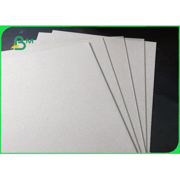 Thinkness 2.4mm Grade AAA AA nondeformable Grey Chipboard For Packing Boxes