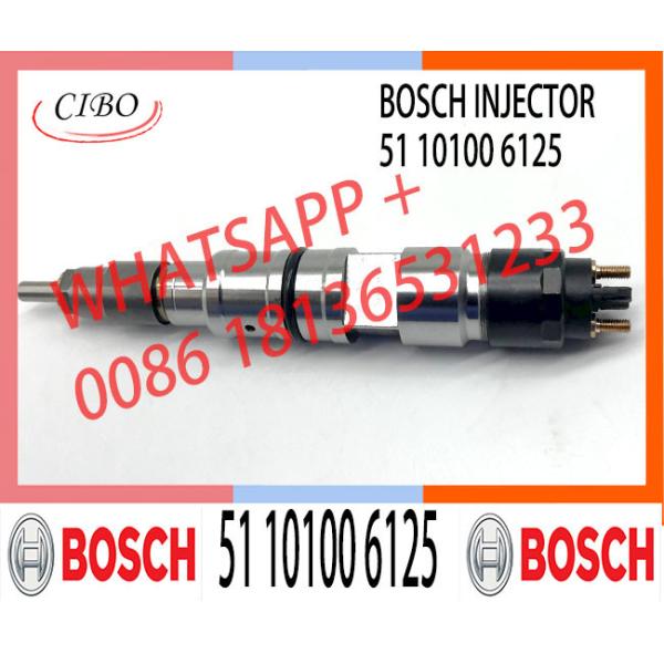 High Quality China Made New 0 445 120 218 Fuel Injector Assembly CRIN2-16 for 51 10100 6125 D 2066 LOH12 Diesel Engine