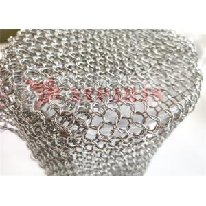 Architectural Structure ChainMail Ring Mesh For Room Dividers
