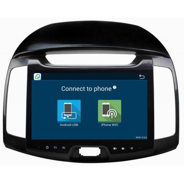 Ouchuangbo car audio gps navi android 8.1 for Hyundai Elantra 2011 support MP3 MP4 microphone 1080P video