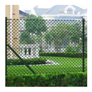 50x50mm Iron Wire Mesh Heat Treated Chain Link Fence with Low Carbon Steel Wire