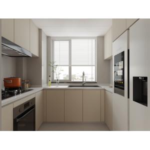 Customized Modern Design Plywood Particleboard Carcass Lacquer Kitchen Cabinets