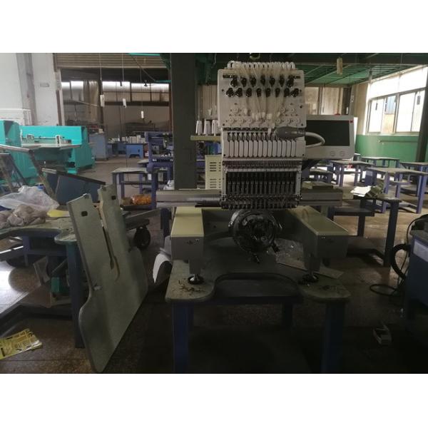 Large Size Single Head Embroidery Machine High Precision In Driving Easy For Transit