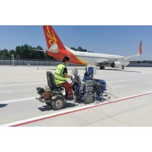 Quality 98:2 MMA+ BPO External Mixing In Air Spraying Pavement Line Striping Machine for Airports for sale