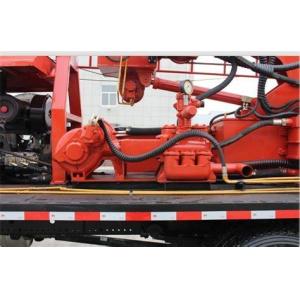 300M Deep Truck Mounted Water Well Drilling Rig Machine With Mud Pump And Air