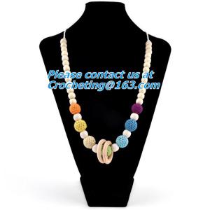 Breastfeeding toy for baby Teething Necklace Nursing Necklace Breastfeeding