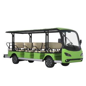 Recreational 14 Passengers Sightseeing Shuttle Bus For Tourist Park Resort Tour