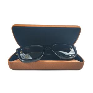 Custom Leather Glasses Case Popular Trigonal Folding Sunglass Handmade Feature