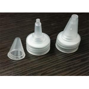 Translucent Clear Recycle Bottle Caps , Twist Off White Color 18 410 Cap