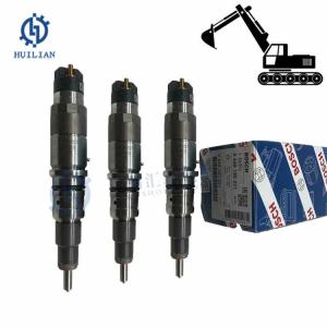 China Genuine Bosch 6D107 Diesel Common Rail Fuel Injector 0445120231 Engine Fuel Injector Nozzle for PC200-8 on sale