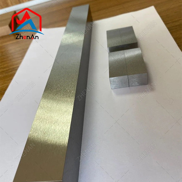 Machined Tzm Chrome Moly Bar Titanium Zirconium Rod Riveting High Density