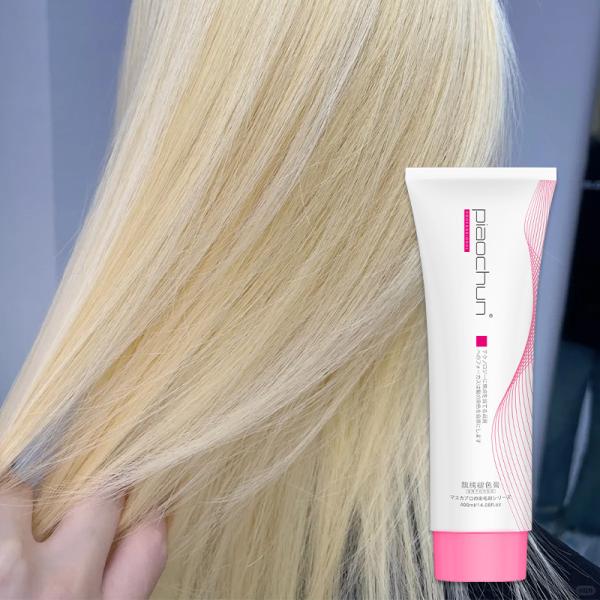 Professional Paraben Free Hair Bleaching Cream For Salon Decoloring Hair Private Brands