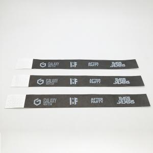 Custom Logo Sequential Numbering Coding Tyvek Wristbands Pool Waterproof Full