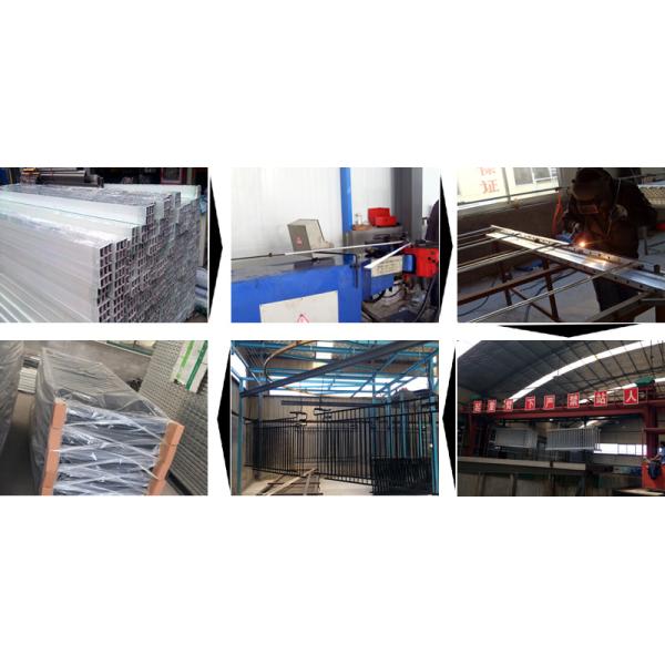 Diplomat Tubular Fence, Hercules Fence, Garrison Fence (2.1mx2.4m)