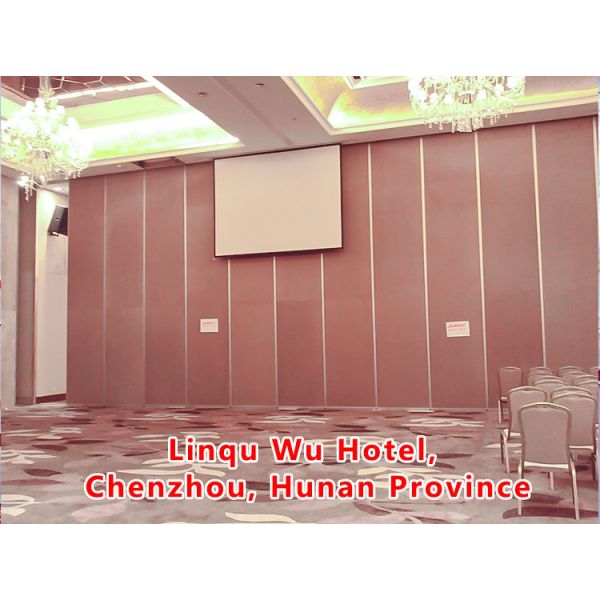 Buy Acoustic Movable Partition Wall with STC Rating 42-56dB and 6061-T6 Aluminum Frame at wholesale prices