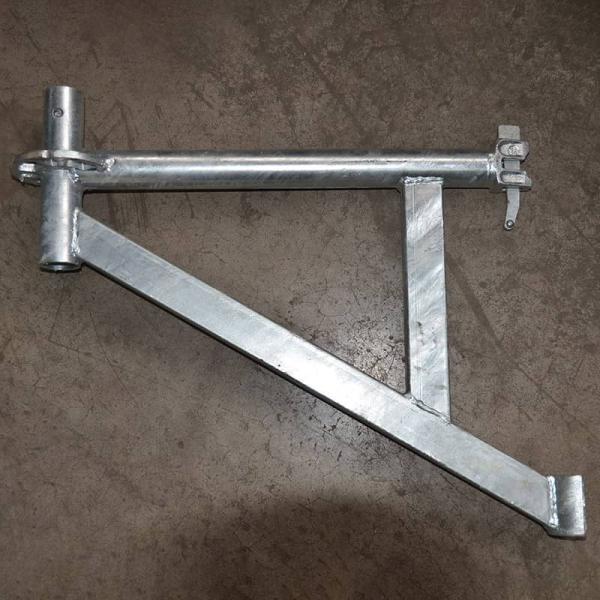 Versatile Q235 Steel Ringlock Board Bracket 1M Hot-dip Galvanized for Scaffolding