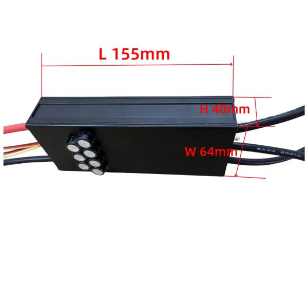 2024 New Release Flier Brushless Speed Controller 300A 22S ESC For Rc Boats Surfboard Efoil