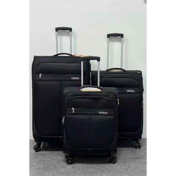 Buy Unisex Zippered Fabric Luggage Bag Multipurpose Aluminum Frame at wholesale prices