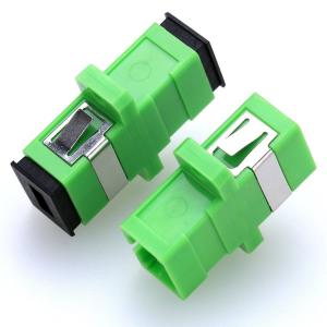 High Precision Ceramic SC APC Fiber Optic Adapter