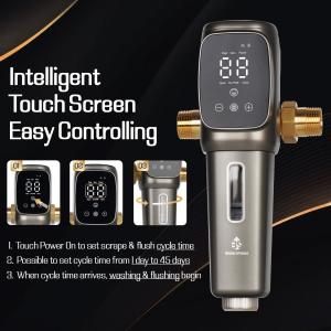 Universal Automatic Whole-House Self-Cleaning Sediment Filter For Safe And