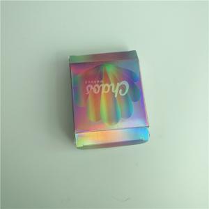 Jewellery Packaging Paper Box Custom Printing With Holography Holographic Effect