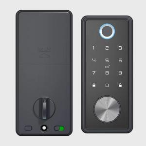 European Style Smart Home Fingerprint Door Lock with 2-Year Warranty 38-48mm