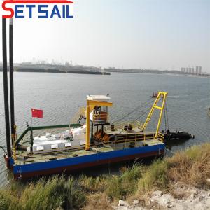 Water Flow 800m3 Diesel Engine 8inch Cutter Suction Sand Dredger with Siemens