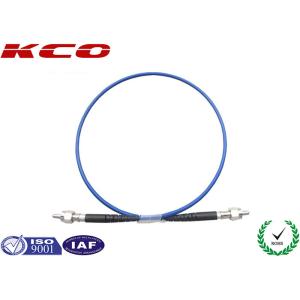 Multiple Mode Fiber Optic Patch Cord / SMA Fiber Optic Cable Metal Ferrule
