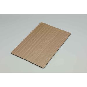 Scratch-resistant Oak Wood Grain fireproof aluminium composite panel 4mm