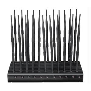 40M 2W 22 Antenna 5G Signal Jammer with Car Charging