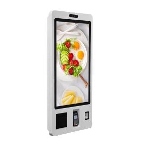 LONGVISION Wall Mounted Restaurant POS Kiosk Self Service Ordering