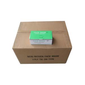 Three Ply Face Mask Surgical Disposable , Dust Protection Mask Bacterial