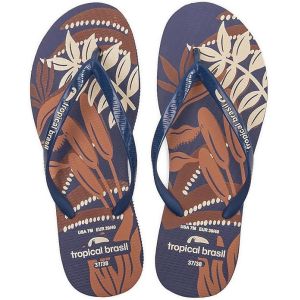 Lightweight Palm Leaves Print Flip Flop Sandals Womens Custom Logo